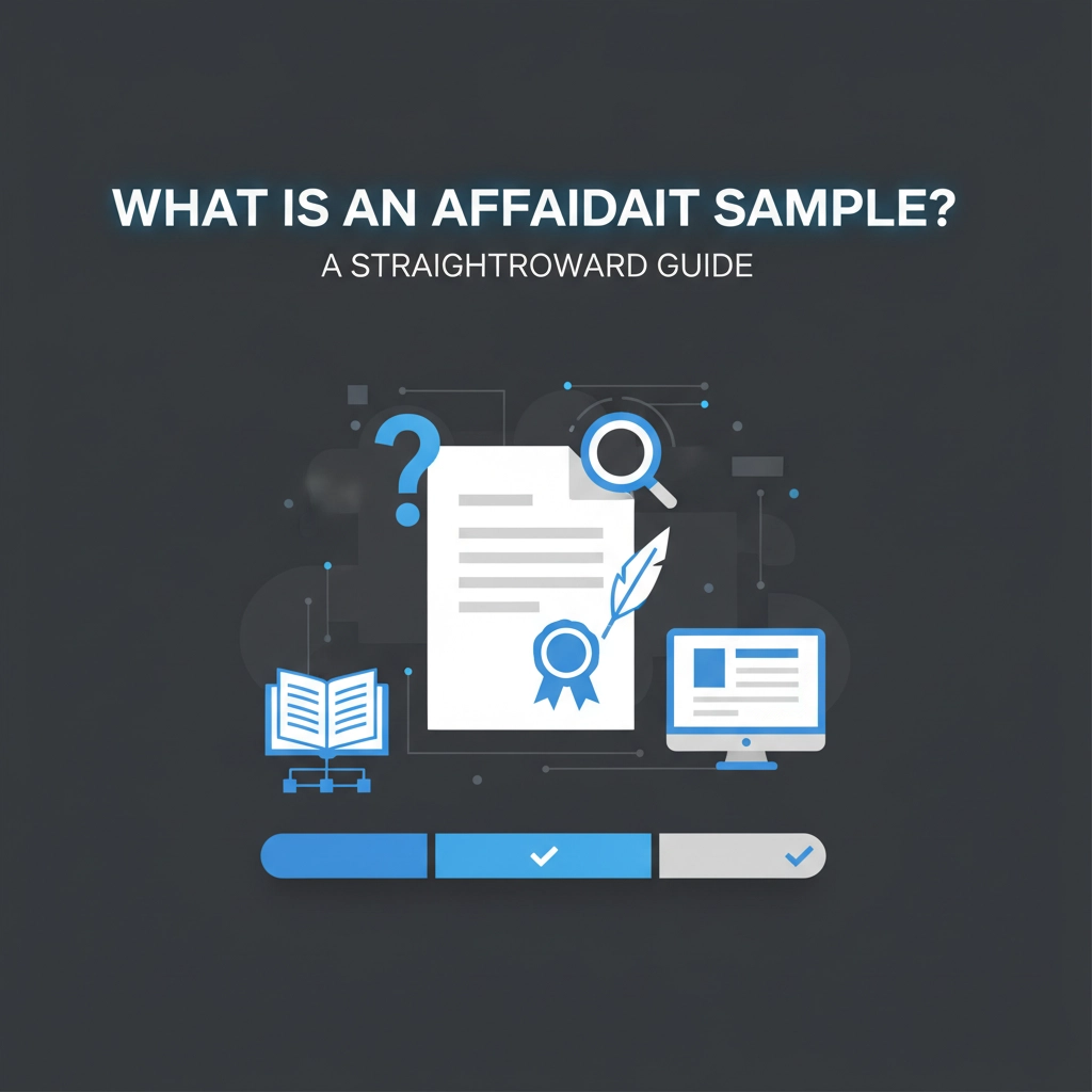 What Is an Affidavit Sample? A Straightforward Guide
